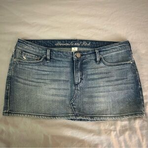 Abercrombie & Fitch Denim Mini Skirt